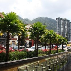 Driving to Genting Highlands from Kuala Lumpur Malaysia